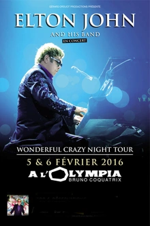 Elton John en concerts à Paris