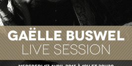 Live Session Gaëlle Buswel