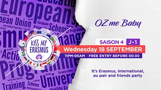 KISS MY ERASMUS at Café Oz