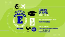 TUESDAY ERASMUS IN PARIS