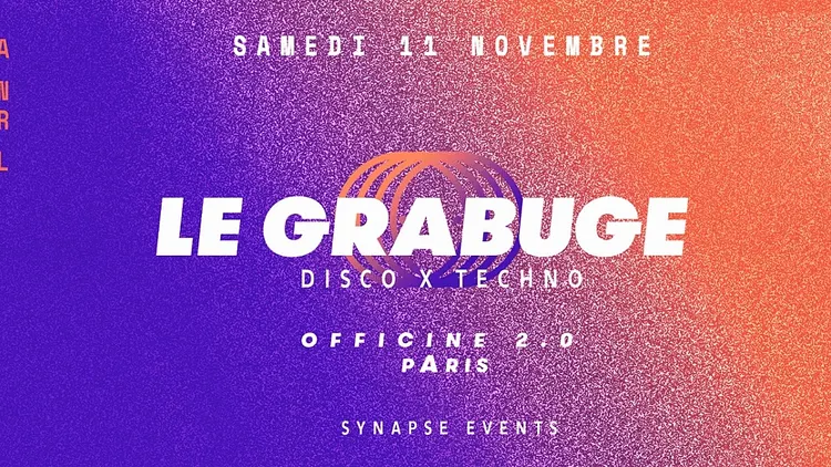 Le Grabuge #2 • 2 Rooms • Disco x Techno