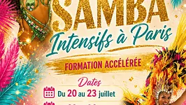 stages de samba d'été juillet août à Paris