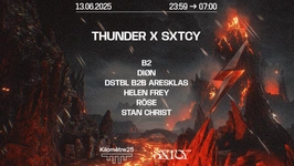 THUNDER : Stan Christ, B2, DSTBL, ARESKLAS, ROSE, DIØN