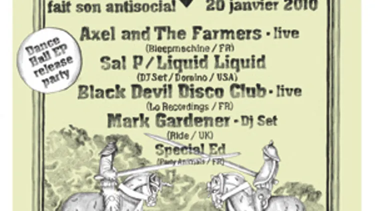 AXEL AND THE FARMERS FAIT SON ANTISOCIAL Dance Hal