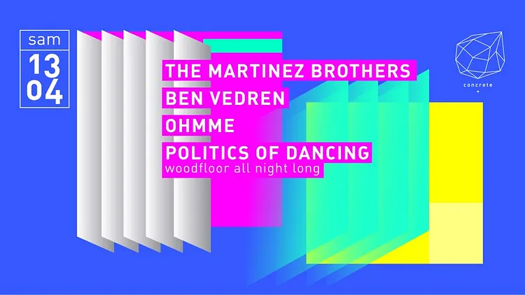 Concrete: The Martinez Brothers, Ben Vedren, Ohmme
