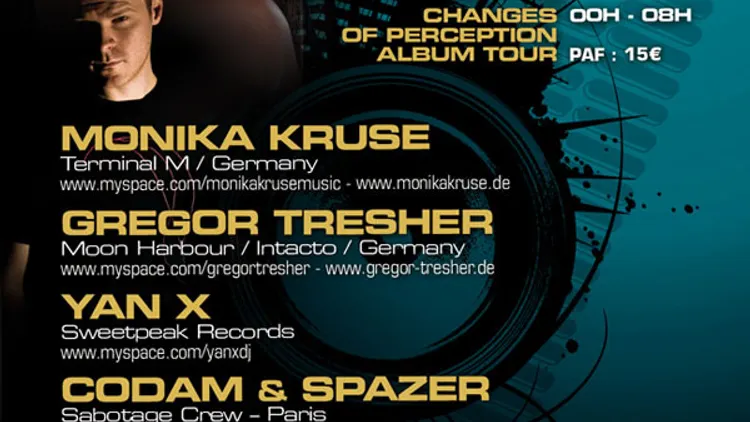 Antislip, Changes of perception album tour