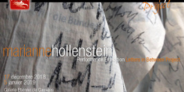 Marianne Hollenstein "A cabinet for Letters in between"