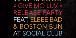 Logo Release Party W Logo, Boston Bun, Elbee Bad