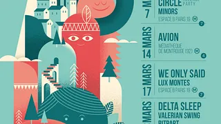 Indie Air Fest 2015 : Gunwood Circle (Release party) + MiNORS