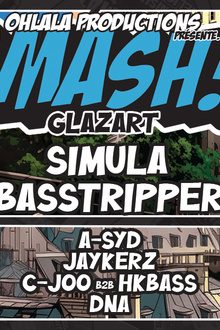 SMASH #3 w/ SIMULA, BASSTRIPPER, A-SYD, JAYKERZ & more