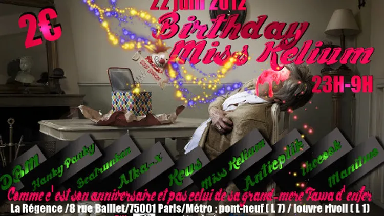 Birthday Miss kélium