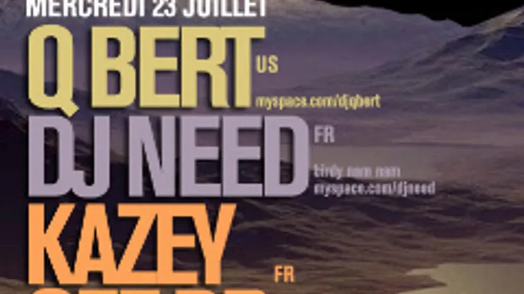 Q-Bert, Dj Need, Clark Dj Crew Feat.Kazey & Gee DP