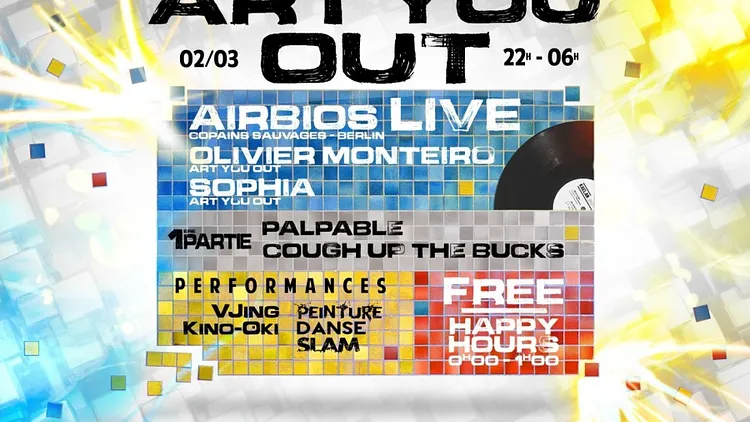 Art You Out présente Airbios Live