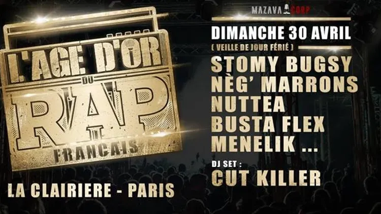 Annulé - L'Age d'Or du Rap Français