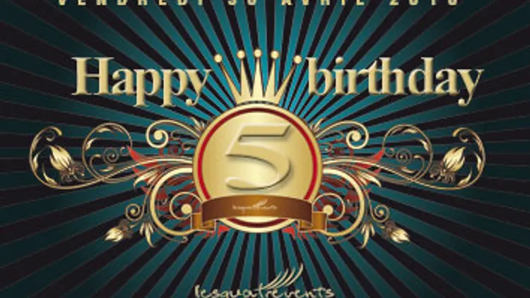 HAPPY BIRTHDAY CLUB 4 VENTS