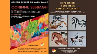 Deux expositions d'artistes solos