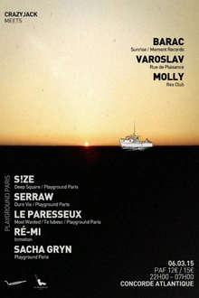 CrazyJack meets Barac, Varoslav & Molly / Playground Paris