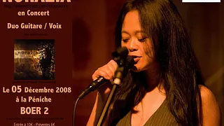 Norazia en duo guitare / voix au BOER 2