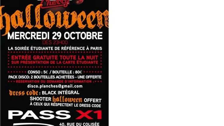 disco cherry speciale halloween