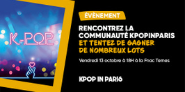KPOP IN PARIS – quizz, blindtests, jeux spéciaux, goodies