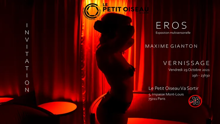 E R O S - Vernissage multisensoriel - Maxime Gianton
