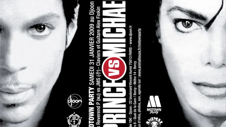 Motown Party - Spéciale PRINCE vs MICHAEL