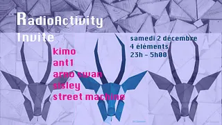Radioactivity invite Kimo Ant1 ArnoSwan StreetMachine Sisley