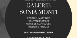 Vernissage collectif le 29 janvier 2019 à la Galerie Sonia Monti