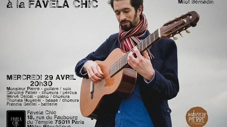 MONSIEUR PIERRE en LIVE
