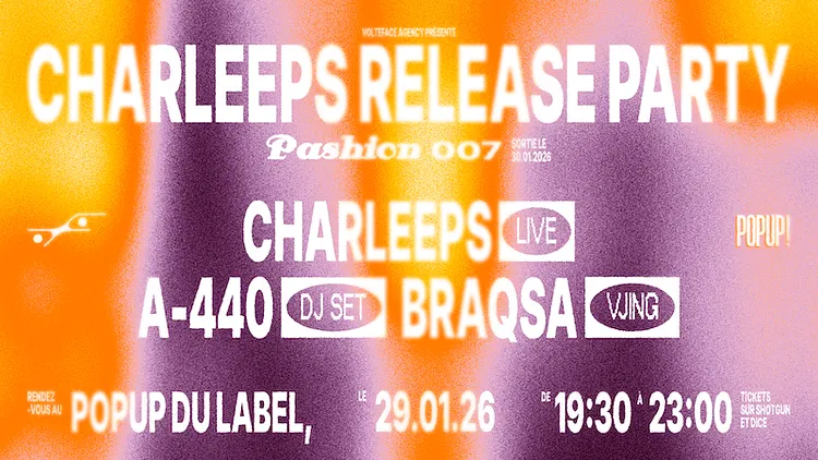 Charleeps Release Party // POPUP