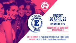 TUESDAY ERASMUS IN PARIS