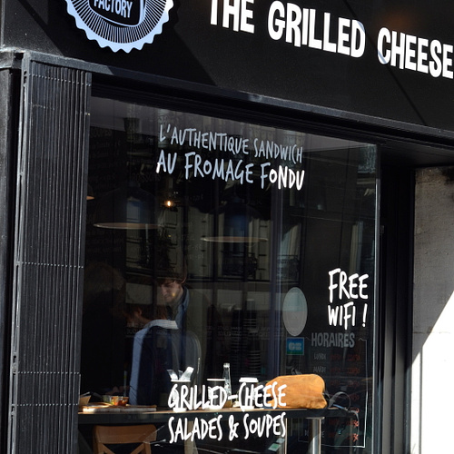 The Grilled Cheese Factory Restaurant Paris