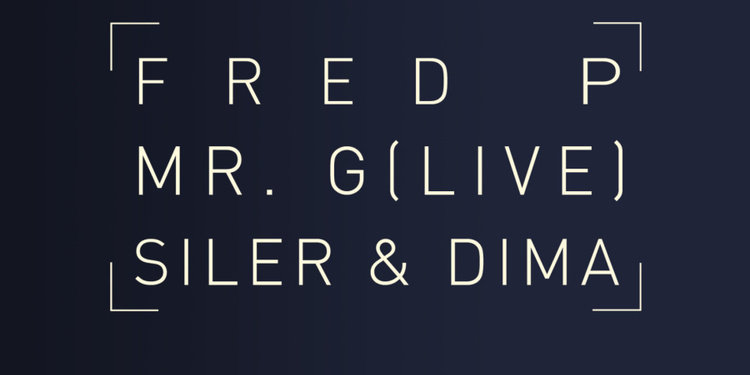 Popcorn Records : Fred P, Mr. G live & Siler & Dima