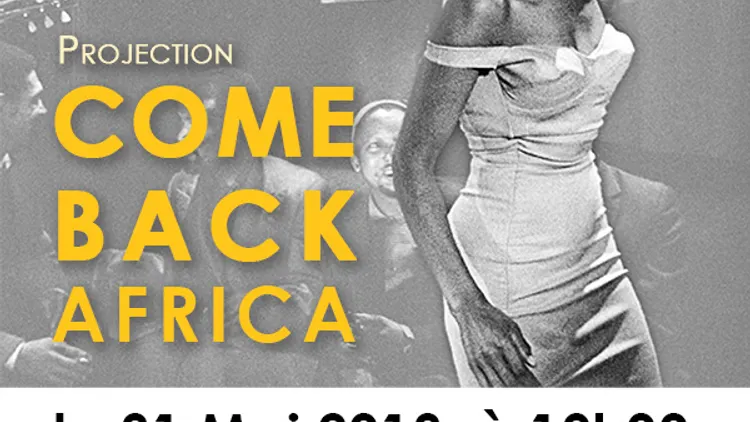 Projection de Come Back, Africa, en présence de Michael Rogosin