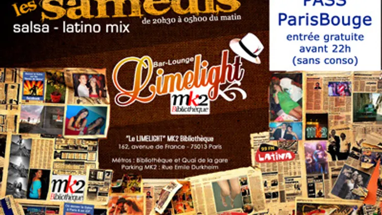 Samedi Salsa & Latino Mix Au Limelight