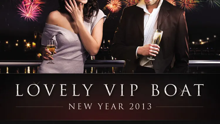 lovely boat new year 2013