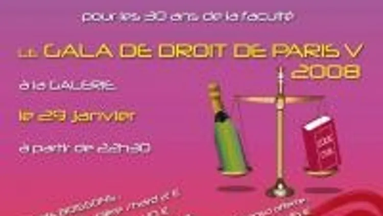 Gala De Droit De Paris 5