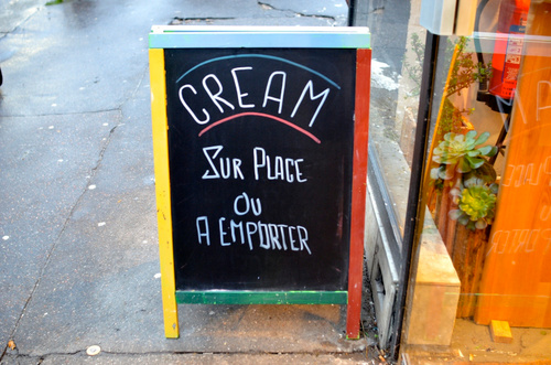 Cream Restaurant Paris
