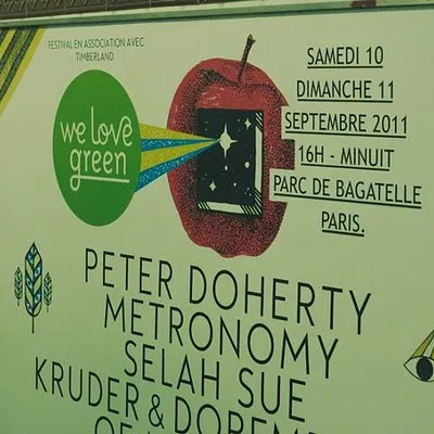 Pour la We Love, les artistes se mettent au vert
