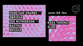 Concrete: Venetian Snares Live, Dbridge, Zoe Macpherson Live