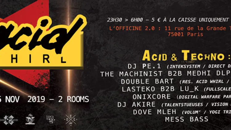 Acid Whirl: Acid & Rave stage
