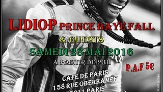 Concert reggae Lidiop Prince Baye Fall + Sound System