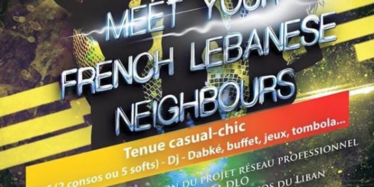 Soirée Libanaise | Meet Your French Lebanese Neighbours