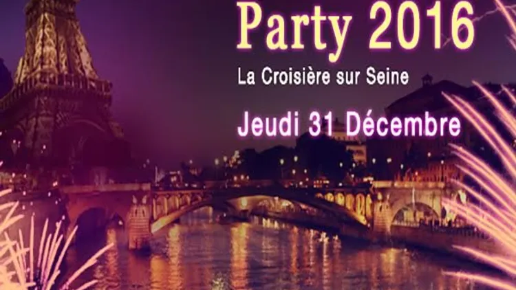 CROISIERE NEW YEAR BOAT PARTY 2016