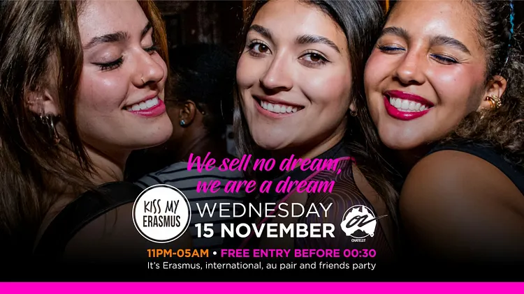 KISS MY ERASMUS @ CAFÉ OZ