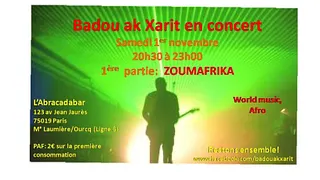 Badou ak Xarit en concert