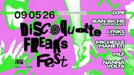 Discoquette Freaks Fest: Lynks Live, Michelle Manetti & More