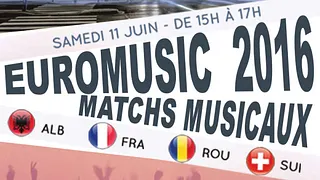 OpeningStage x Beaugrenelle: EuroMusic 2016, Matchs Musicaux