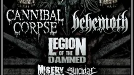 FULL OF HATE 2012 : CANNIBAL CORPSE + BEHEMOTH