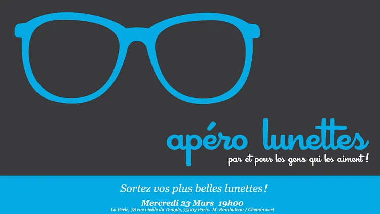 Apéro Lunettes Jimmy Fairly